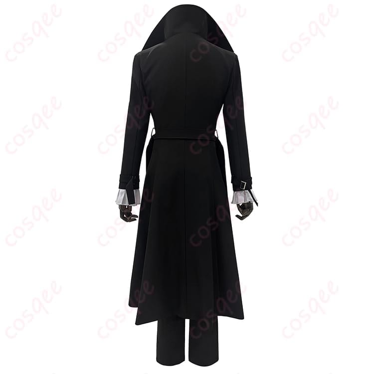 文豪ストレイドッグス 芥川龍之介の雰囲気を纏うロングコートセット｜ダークで鋭い存在感 - 2枚目の画像