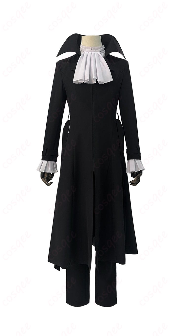 芥川龍之介のコスプレ衣装の正面画像。細部まで忠実に再現されたデザイン。