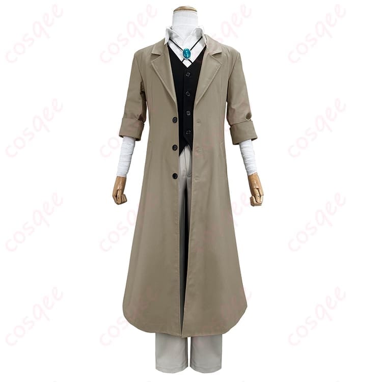 文豪ストレイドッグス 太宰治の知的ミステリアス感を纏えるコスプレ衣装｜写真映えして動きやすい - 1枚目の画像