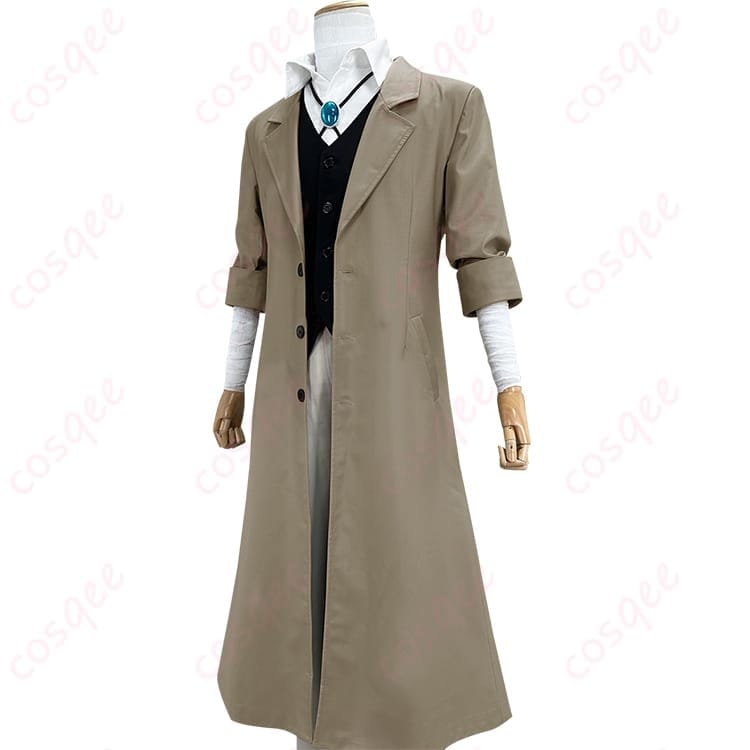 文豪ストレイドッグス 太宰治の知的ミステリアス感を纏えるコスプレ衣装｜写真映えして動きやすい - 3枚目の画像