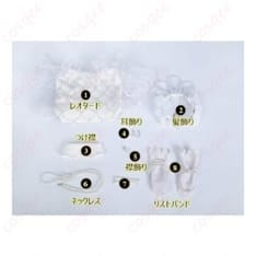 IdentityV グレイス 百万弗の人魚 コスプレ 人魚モチーフで優雅に魅せる写真映えセット - 7枚目の画像（サムネイル）