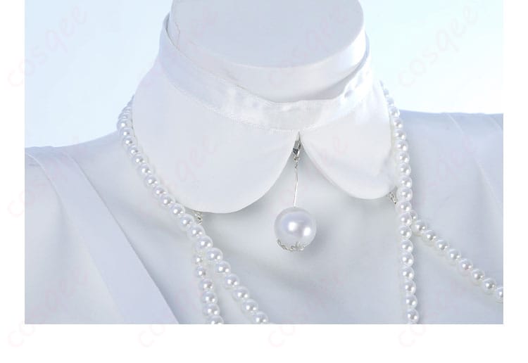 『第五人格』漁師(グレイス)コスプレ衣装のネックレス装飾のディテール。