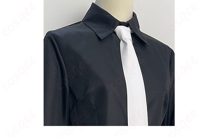 ネクタイ装飾の細部 - 完璧に再現されたネクタイデザイン