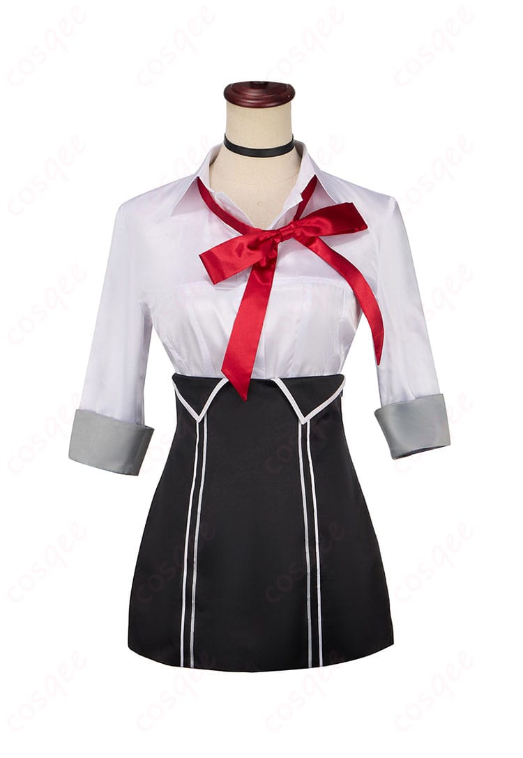 ブルーアーカイブの夜桜キララコスプレ衣装の正面画像。高い再現度とデザインが際立っています。