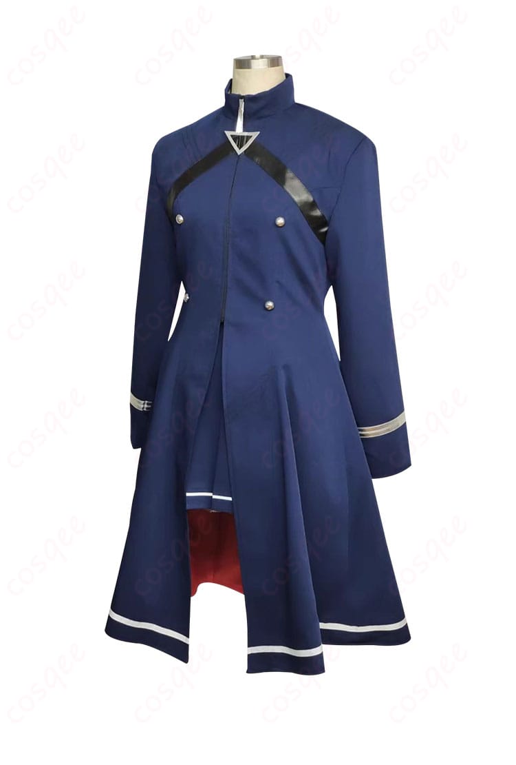 小鳥遊ホシノ軍服コスプレ衣装の側面。リアルなディテールが際立ち、立体感溢れる仕上がり。