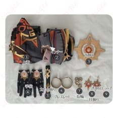 原神 マーヴィカ 炎神イメージの豪華コスプレ衣装｜写真映えと着やすさを両立 - 5枚目の画像（サムネイル）