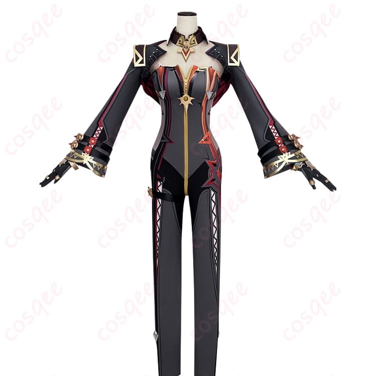 原神 マーヴィカ 炎神イメージの豪華コスプレ衣装｜写真映えと着やすさを両立 - 1枚目の画像