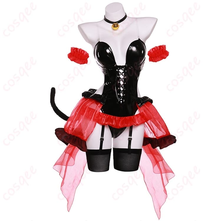 デート・ア・バレット 時崎狂三の猫耳コスプレ｜ダークで可愛い映えスタイル - 1枚目の画像