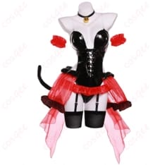 デート・ア・バレット 時崎狂三の猫耳コスプレ｜ダークで可愛い映えスタイル - 1枚目の画像（サムネイル）