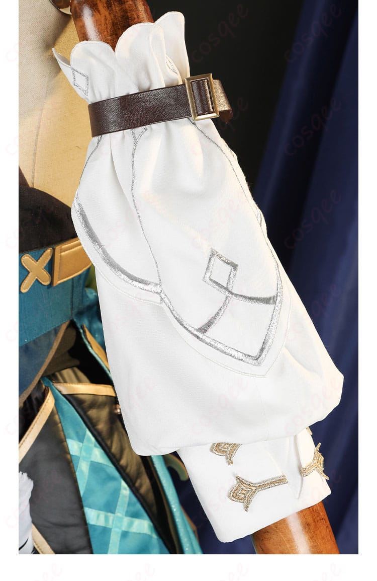 袖口装飾の詳細 - 綺良々のコスプレ衣装における袖口の細かい装飾の画像。