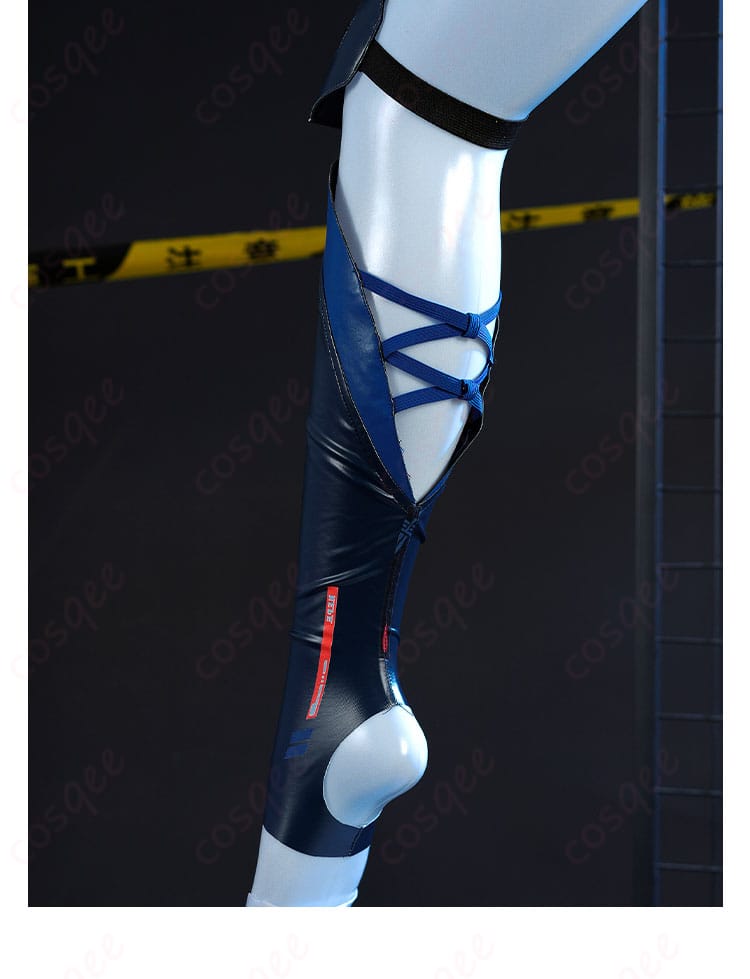 脚部背面装飾の詳細画像|ゼンレスゾーンゼロ 青衣(チンイー) コスプレ衣装の脚部背面