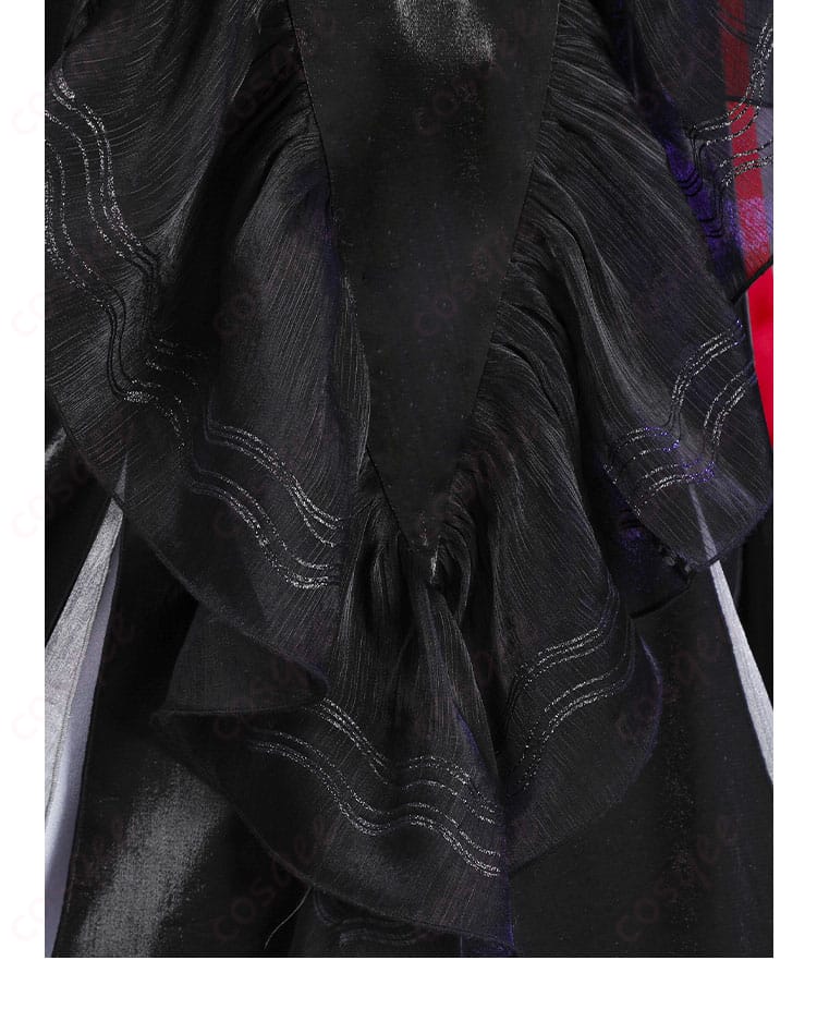 スカート裾装飾のディテール画像 – 無期迷途 デレーヤ コスプレ衣装のスカート裾の装飾