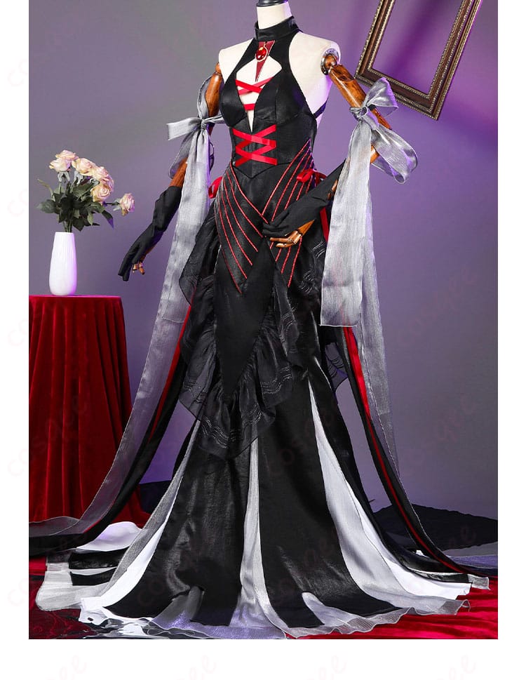 商品側面画像 – コスプレ衣装の側面ディテール、スタイルとシルエットがよく見える