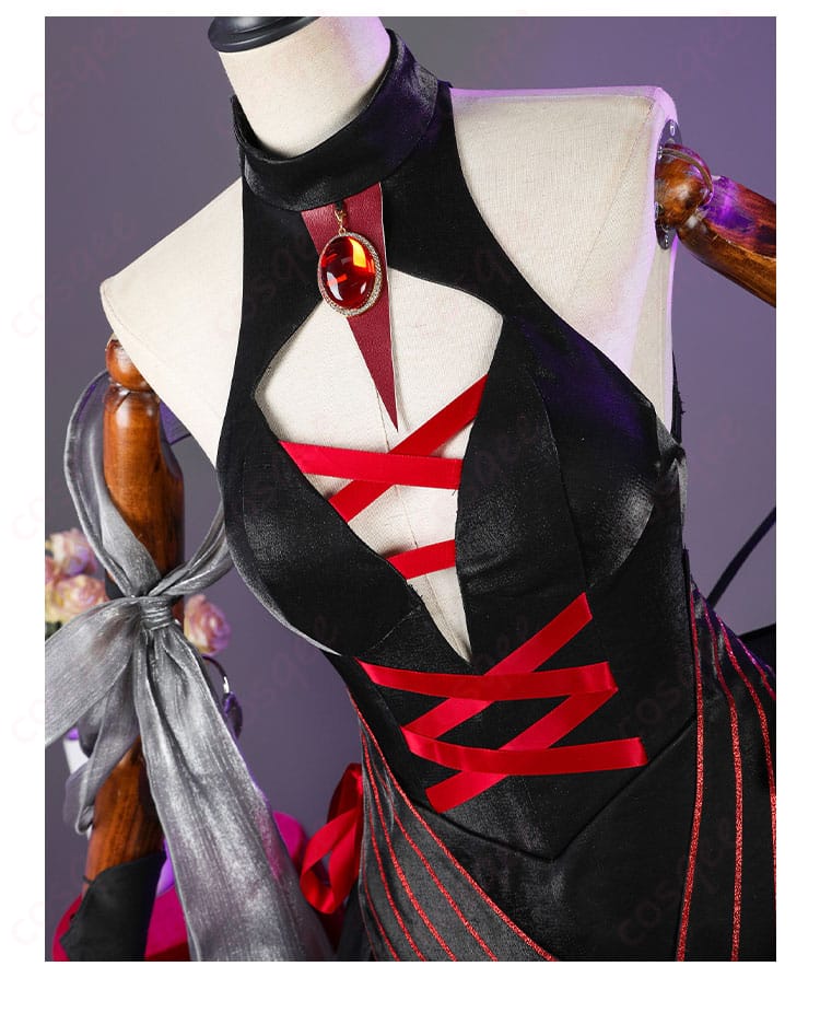 服装装飾のディテール画像 – 星海の迷夢コスプレ衣装の美しい装飾、刺繍とデザイン