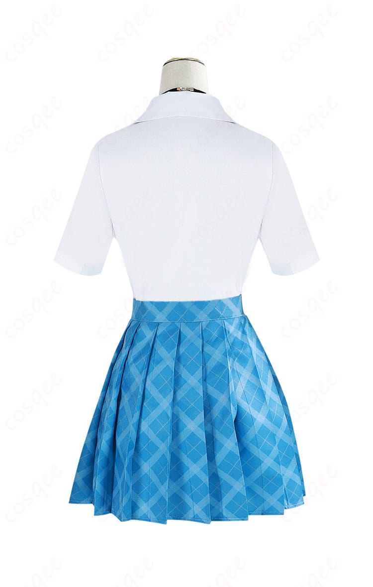 商品背面の詳細。アリアの制服デザインを忠実に再現した背面のディテール。