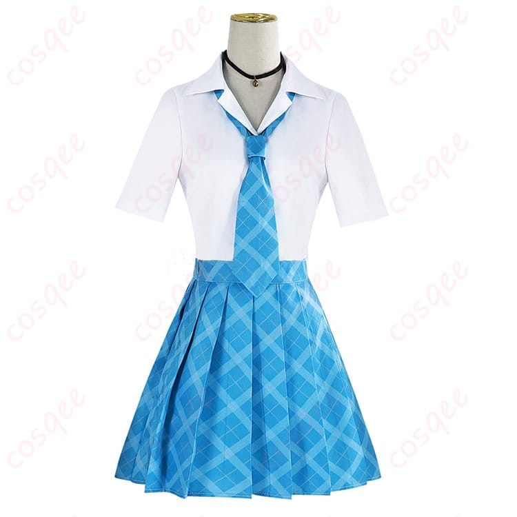 2.5次元の誘惑 喜咲アリアの学園制服コスプレ 衣装一式で清楚かわいく写真映え - 1枚目の画像