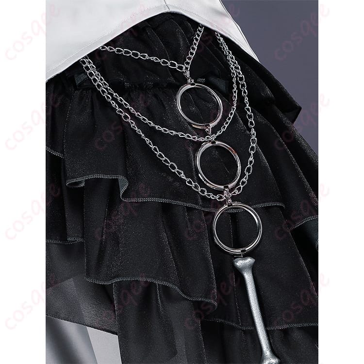 プロジェクトセカイ 神代類 悪魔の踊り方 コスプレ｜近未来ダークに映える装飾と動きやすさ - 5枚目の画像