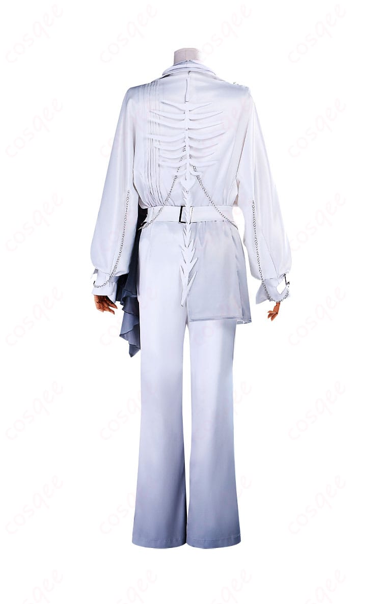 プロジェクトセカイ 東雲彰人 コスプレ衣装 背面デザイン 詳細な装飾