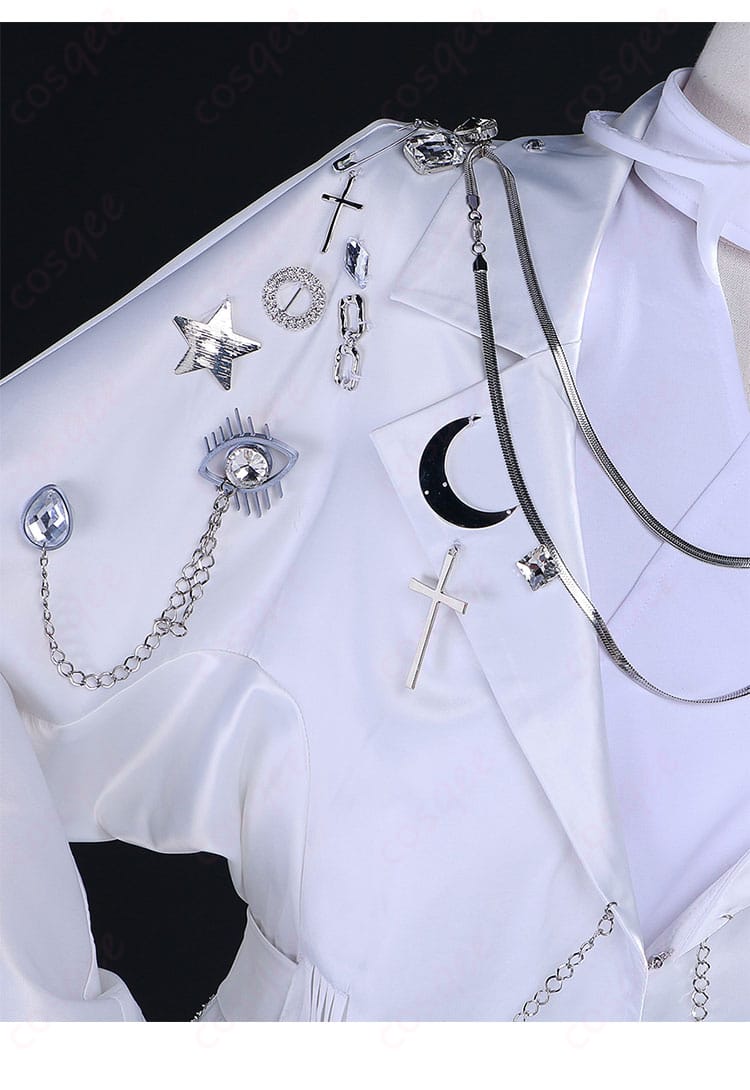 プロジェクトセカイ 東雲彰人 コスプレ衣装 肩袖の装飾ディテール