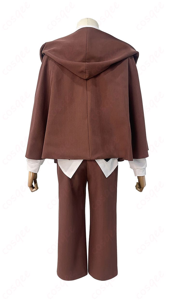 江戸川乱歩 コスプレ衣装 背面画像。詳細なデザインでキャラクターの魅力を再現。