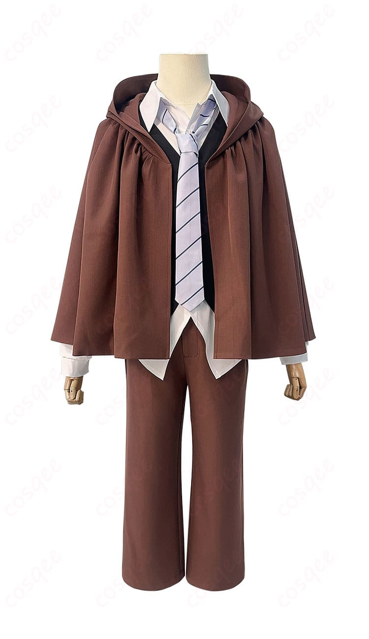 江戸川乱歩 コスプレ衣装 正面画像。高忠実度再現、アニメファン必見!
