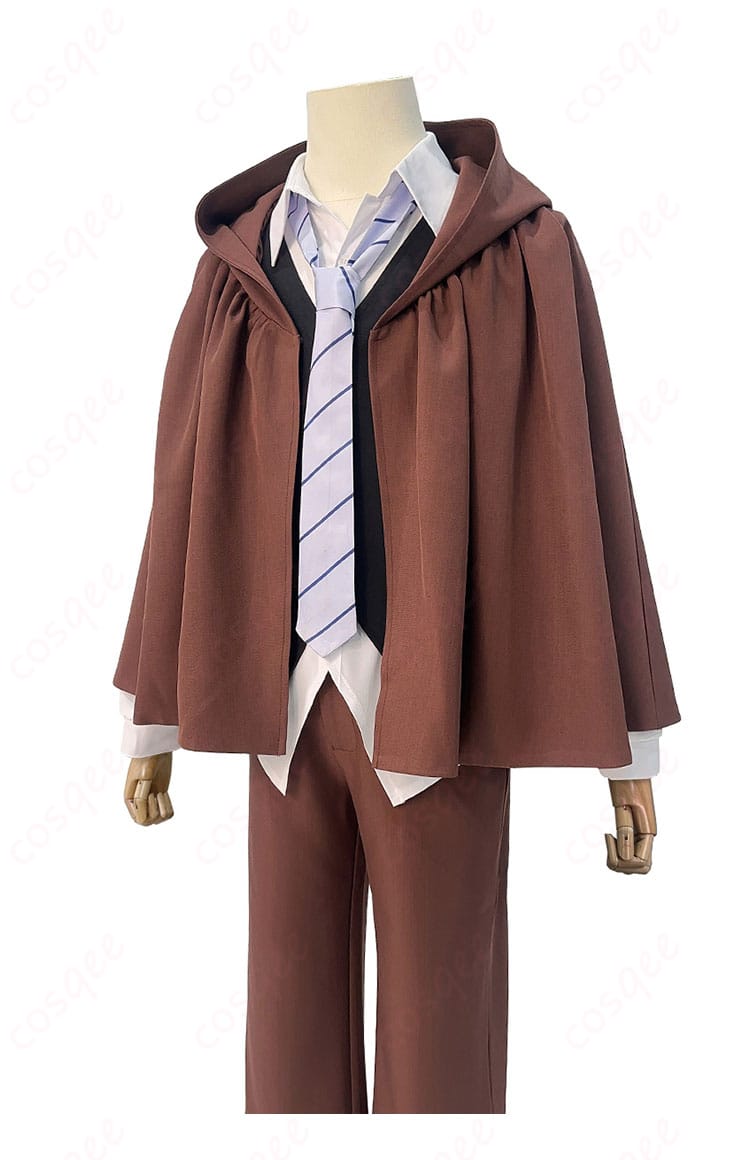 江戸川乱歩 コスプレ衣装 側面画像。細部までこだわった精密な作り。