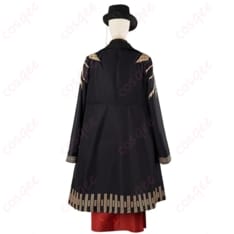 ホロライブ 星街すいせい 東洋風スーツ コスプレ衣装 白黒が冴える端正シルエット - 8枚目の画像（サムネイル）