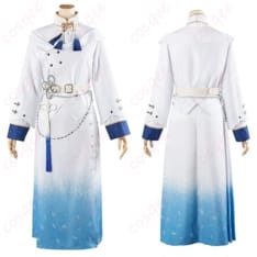 ホロライブ 星街すいせい 東洋風スーツ コスプレ衣装 白黒が冴える端正シルエット - 4枚目の画像（サムネイル）