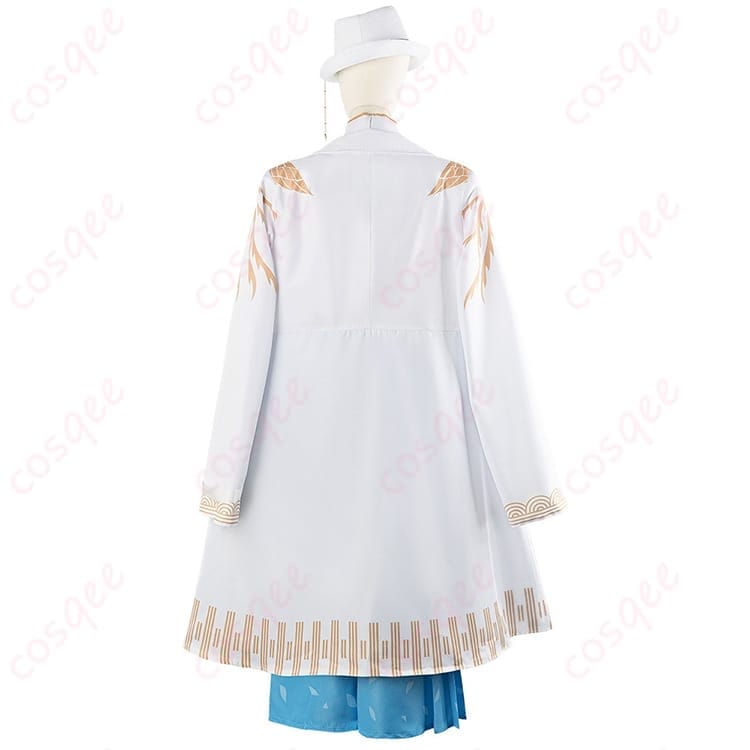 ホロライブ 星街すいせい 東洋風スーツ コスプレ衣装 白黒が冴える端正シルエット - 2枚目の画像