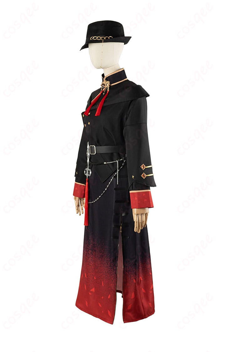 内搭服装左側装飾ディテール、ホロライブ星街すいせいコスプレ衣装の内側左側装飾