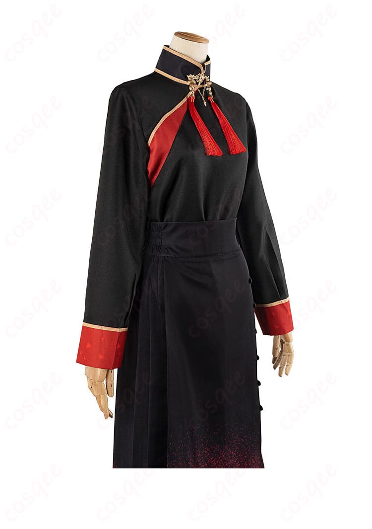 服装の襟飾りディテール、星街すいせいコスプレ衣装の襟部分