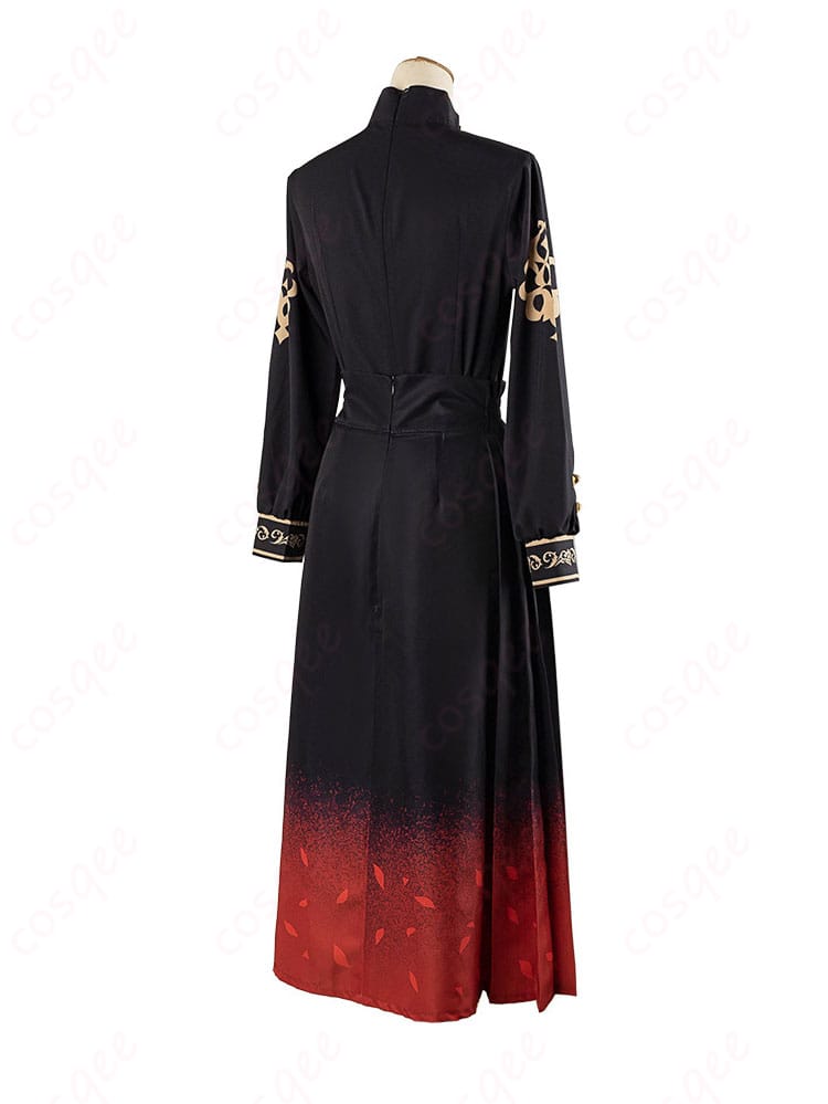 服装背面装飾ディテール、ホロライブ星街すいせいコスプレ衣装の背面装飾