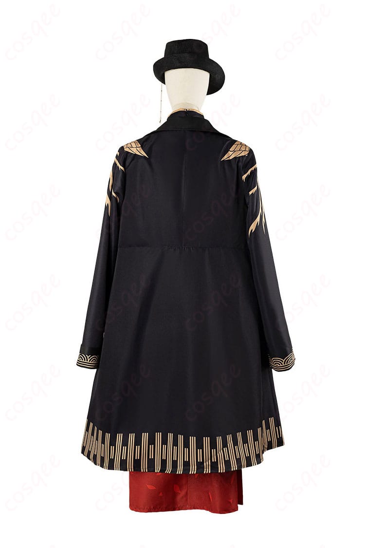 商品背面図、ホロライブ星街すいせいコスプレ衣装の背面