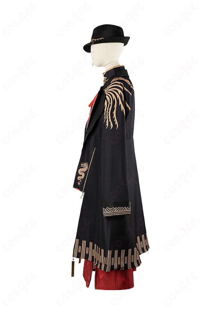 服装左側の装飾ディテール、星街すいせいコスプレ衣装の左側装飾