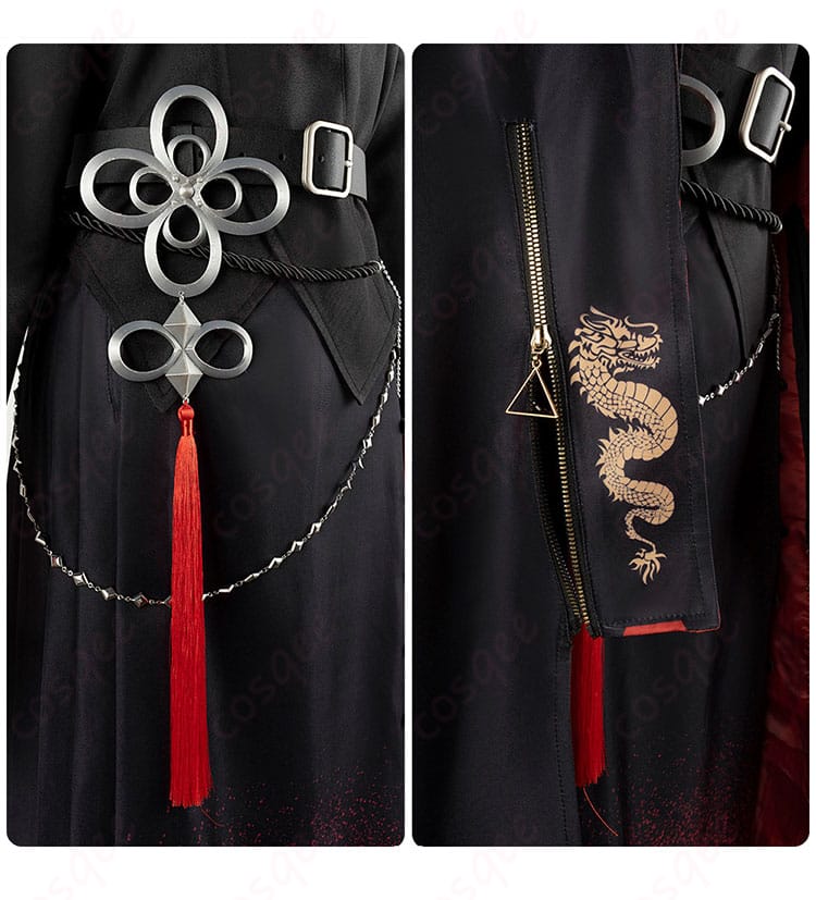 腰部装飾ディテール、星街すいせいコスプレ衣装の腰部分装飾