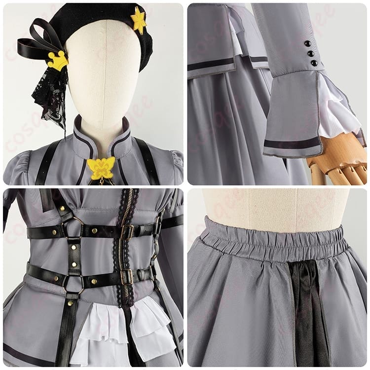 ミリオンライブ 夢にかけるRainbow 5周年MV衣装 コスプレ｜華やかで写真映え、ステージで輝くセット - 5枚目の画像