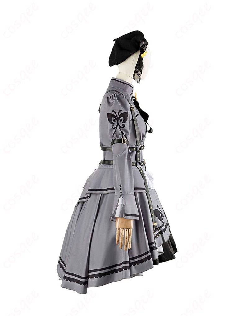 服の右側装飾ディテール画像 - 右側の装飾ディテール、アイドルマスター シアターデイズのコスプレ衣装の特徴的な装飾。