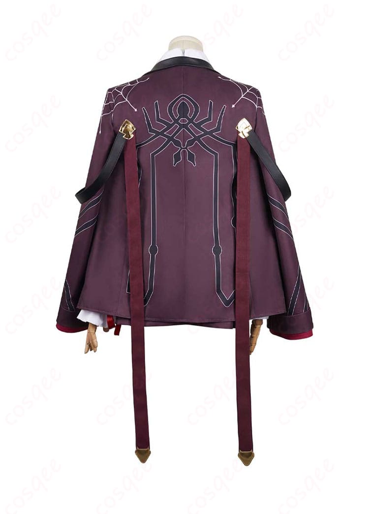 崩壊:スターレイル カフカ コスプレ衣装 ちびネコシリーズ 商品背面のデザイン。背中部分の細部まで忠実に再現。