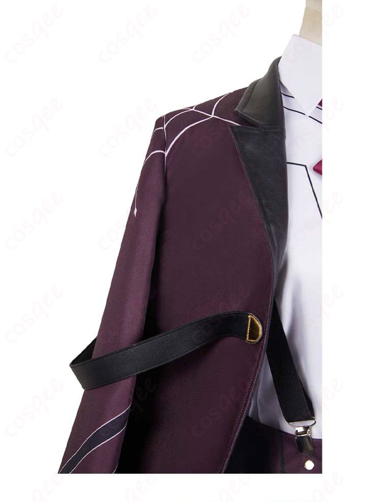 崩壊:スターレイル カフカ コスプレ衣装 ちびネコシリーズ 肩袖部分の装飾の詳細。繊細なデザインがキャラクターの特徴を表現。