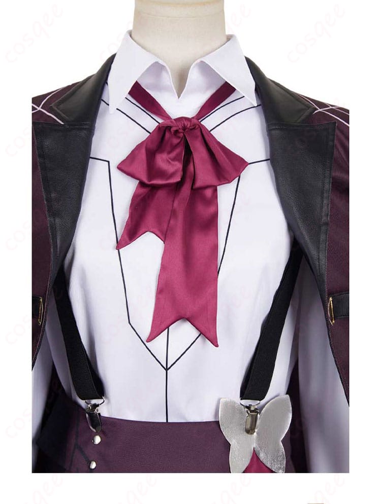 崩壊:スターレイル カフカ コスプレ衣装 ちびネコシリーズ 立体的なデザインのネクタイ装飾細部。コスプレ衣装の魅力を引き立てるアクセント。