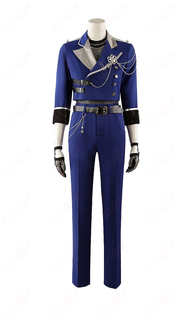 プロジェクトセカイ KAITO コスプレ衣装の正面画像。精巧なデザインと忠実な再現で、ファン必見のアイテム。