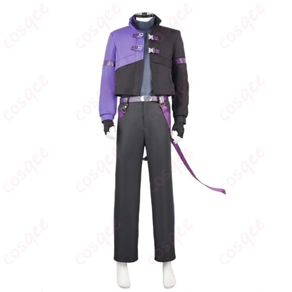 怪獣8号 保科宗四郎のサイバーパンク風コスプレ衣装で、鋭くクールに決める