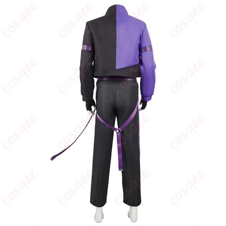 怪獣8号 保科宗四郎のサイバーパンク風コスプレ衣装で、鋭くクールに決める - 4枚目の画像