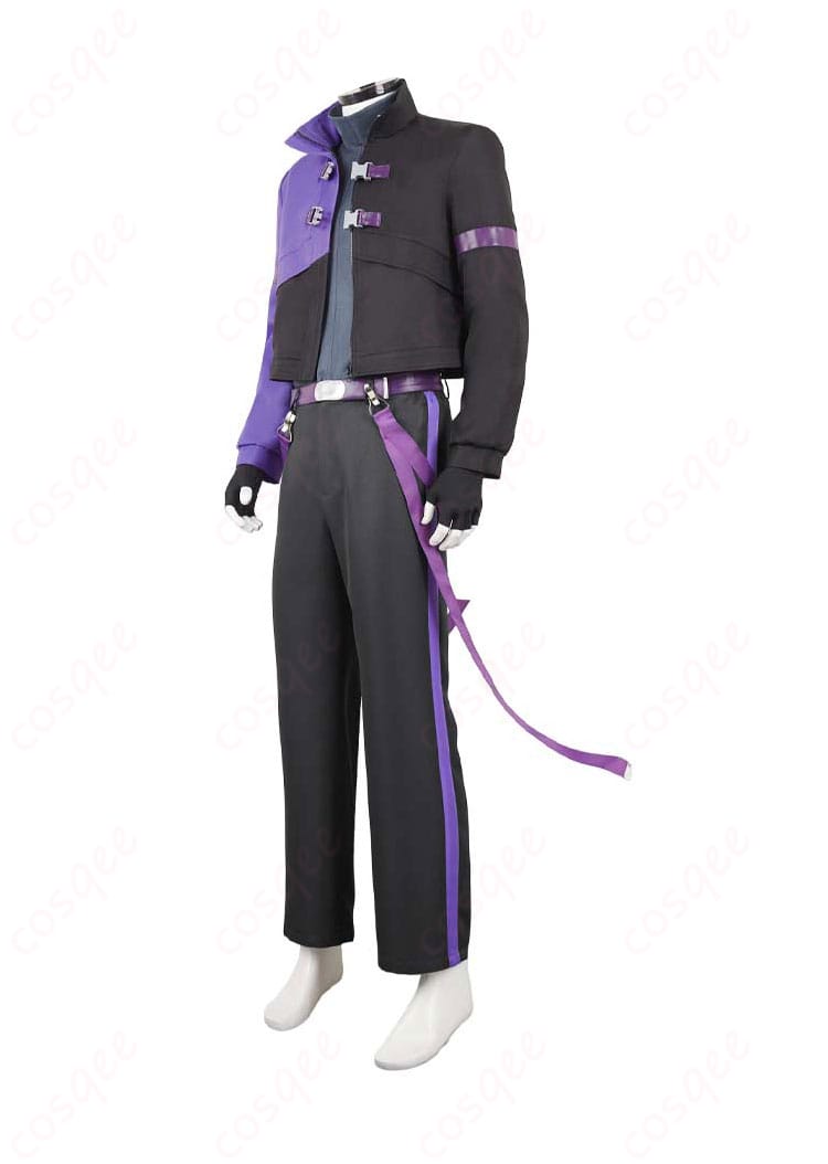 「怪獣8号 保科宗四郎 コスプレ衣装」の左側のビュー。シンプルでありながらディテールにこだわったデザイン。