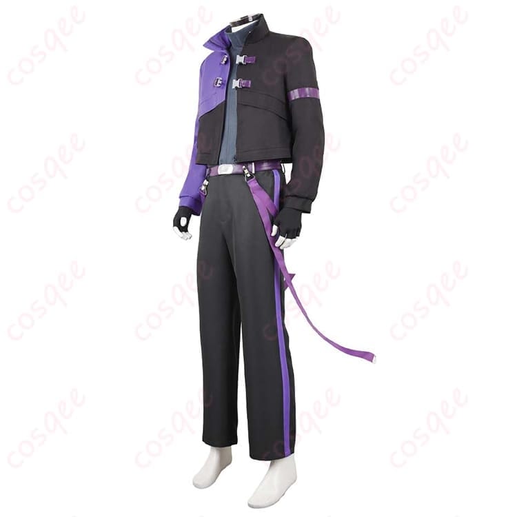 怪獣8号 保科宗四郎のサイバーパンク風コスプレ衣装で、鋭くクールに決める - 2枚目の画像