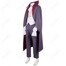 ダンジョン飯 ミスルンの吸血鬼スタイルを上品に再現するコスプレ衣装 - 3枚目の画像（サムネイル）