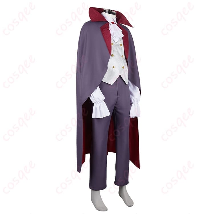 ダンジョン飯 ミスルンの吸血鬼スタイルを上品に再現するコスプレ衣装 - 2枚目の画像