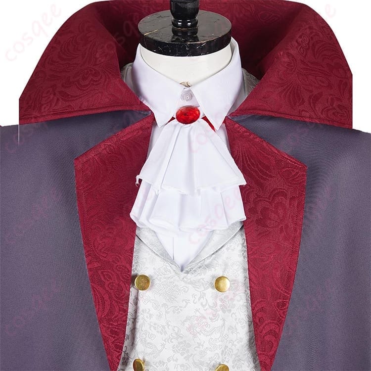 ダンジョン飯 ミスルンの吸血鬼スタイルを上品に再現するコスプレ衣装 - 5枚目の画像