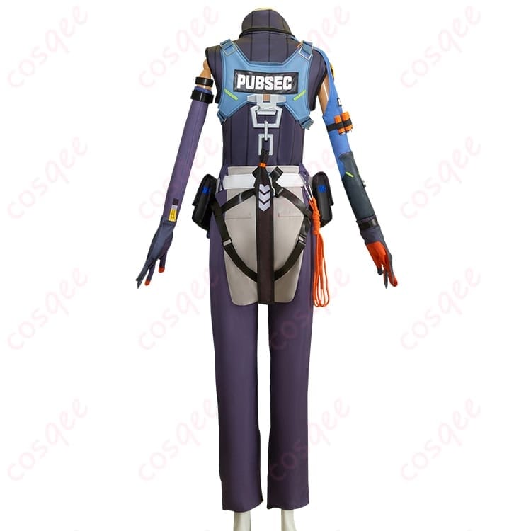 ゼンレスゾーンゼロ セス・ローウェル コスプレ衣装 近未来ストリート感で写真映えしやすく動きもラク - 3枚目の画像