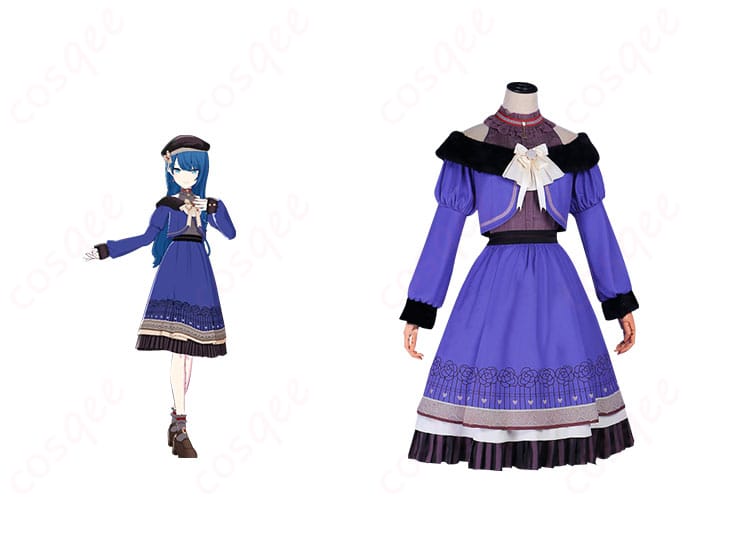 プロジェクトセカイ カラフルステージ! feat. 初音ミク 桐谷遥のコスプレ衣装の正面画像。清楚系ミルクチョコレートのデザインが魅力的。今すぐチェック!